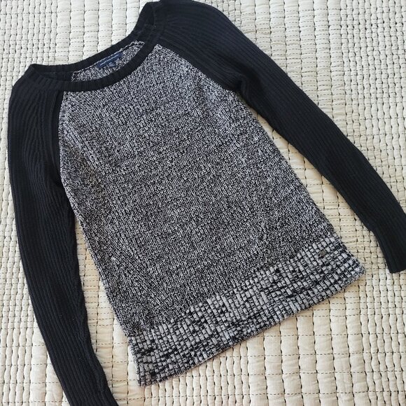 American Eagle Sweater Grey/Black - Picture 1 of 3